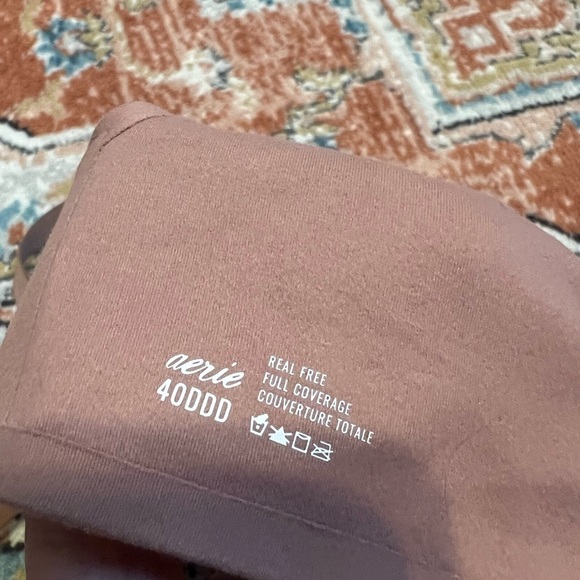 Aerie Real Free Full Coverage Mauve Bra 40DDD - Picture 5 of 5